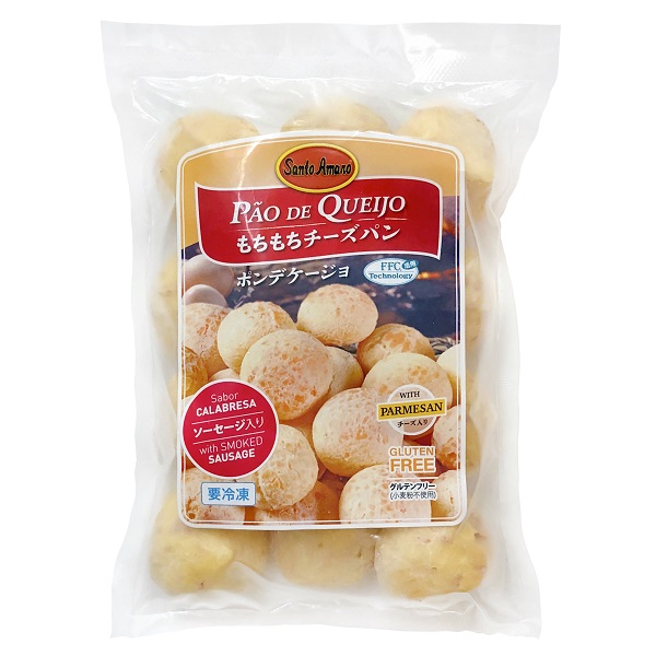 【愛知 豊橋】PAO DE QUEIJO C/ CALABRESA(もちもちチーズパン　ソーセージ入り）12個入 商品サムネイル